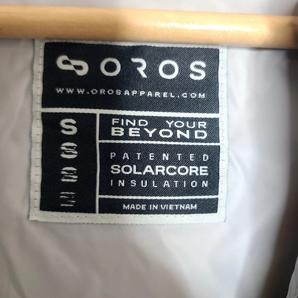 OROS SolarCore 3-in-1 Gray Blue Hooded Insulated Jacket Removable Vest Gorpcore